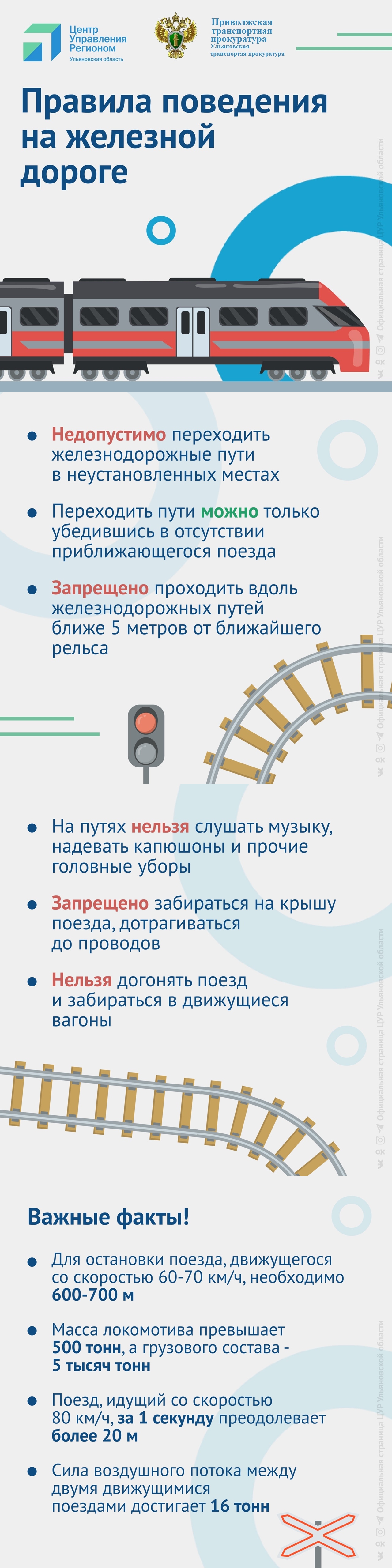 безопасность вблизи железнодорожных путей